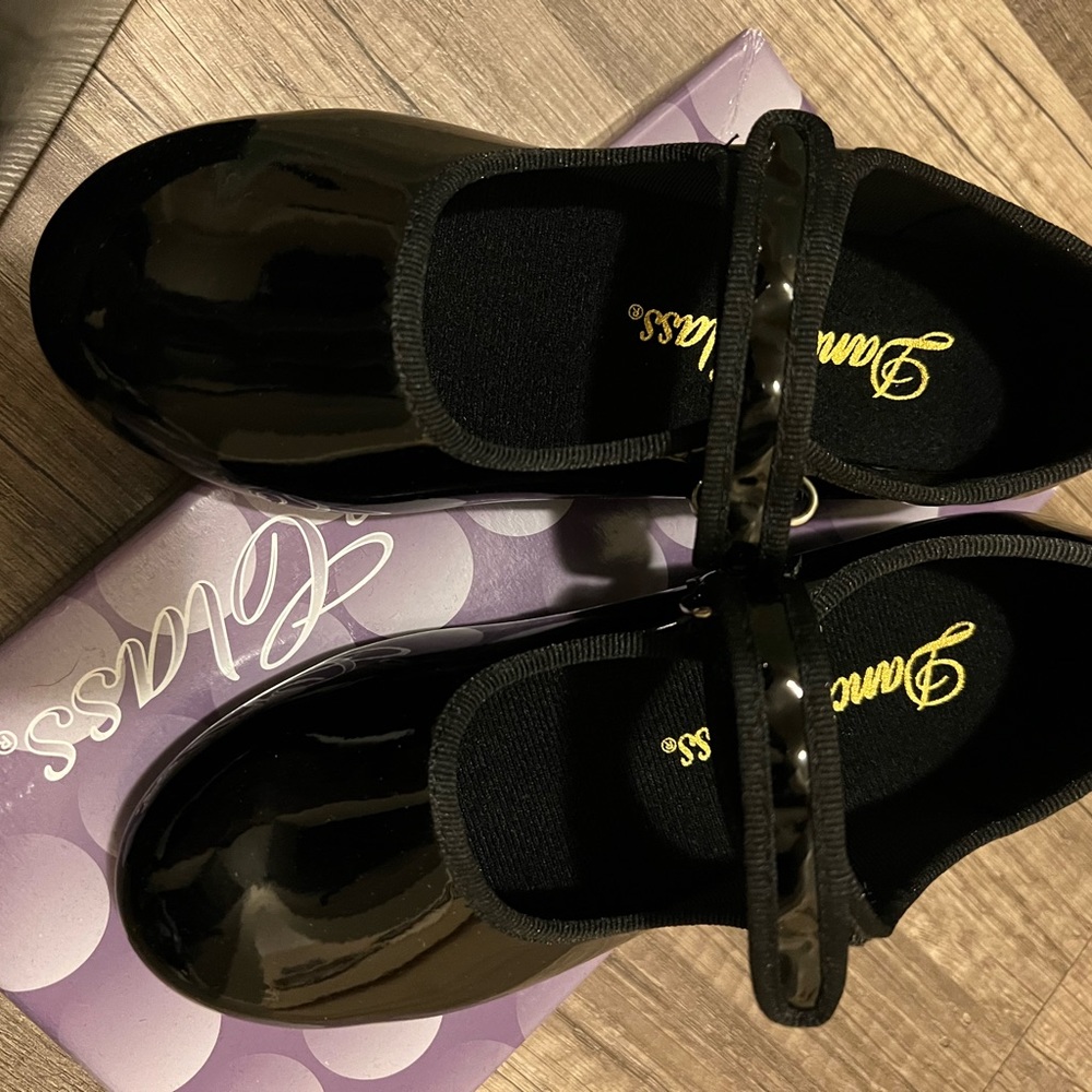 Dance Class Unisex-Child Molly Jane Tap Shoe Mary Flat